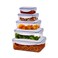 Westinghouse USA Rectangular Food Storage Box Set   5 Sizes: 0.24L, 0.5L, 1.0L, 1.5L, 2.5L   Leak-Proof Lids   Stackable &amp; Space-Saving