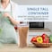Westinghouse USA 2.0L Tall Rectangular Food Storage Box   BPA-Free Plastic   Airtight Lid   Ideal for Grains, Pasta &amp; Cereals