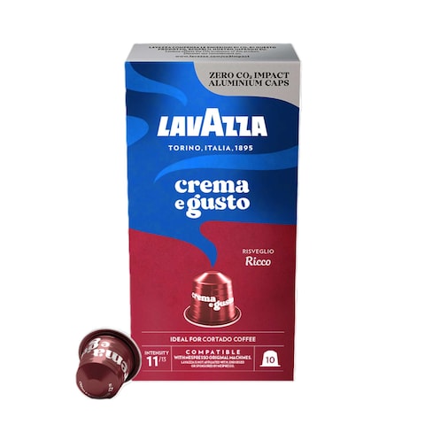 Lavazza Crema E Gusto Ricco Coffee Capsules, 50g
