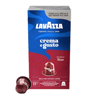 Lavazza Crema E Gusto Ricco Coffee Capsules, 50g