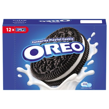 OREO Original Cookies Sandwich Biscuits, 36.8g Pack of 12