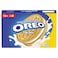 OREO Golden Vanilla Milk Cookies Sandwich Biscuits, 36.8g Pack of 12