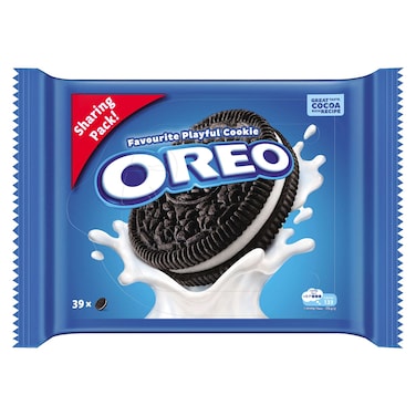 OREO Original Cookies Sandwich Biscuits Sharing Pack, 358.8g