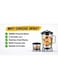 Denx 2000W High-Speed Blender with Juice Blender, Grinder and Meat Chopper