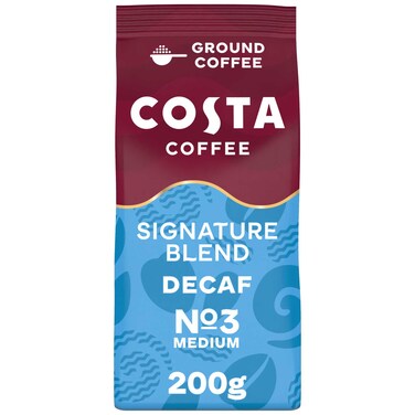 كوستا كوفي قهوة مطحونة موكا إيطاليا سيغنيتشر ديكاف مزيج رقم 3 200 غرام