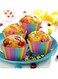 200 Pieces Of Cupcakes, Lined Cupcakes, Packaging Muffin Boxes, Baking Boxes, Rainbow Baking Cups, Muffin Desserts, Birthdays, Weddings And Parties