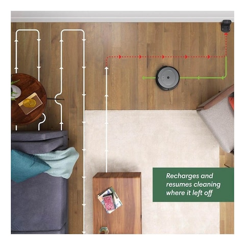 iRobot Roomba i1 Robot Vacuum Cleaner i115840 Ash