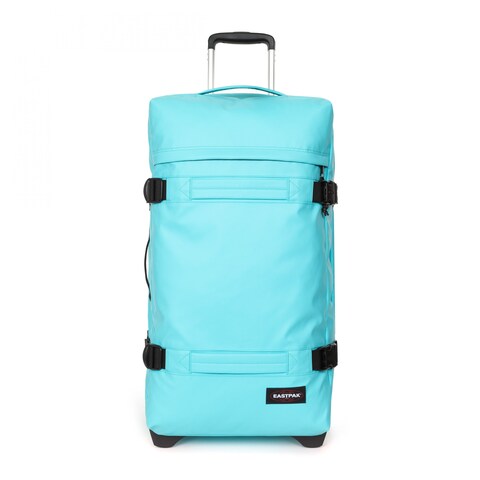 Eastpak Transit&#39;R 67cm Double Wheel Check-In Luggage Tarp Sea