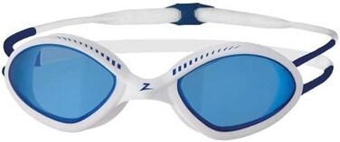 Zoggs Tiger Goggles With UV Protection, White/Blue, One Size