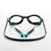 Zoggs Tiger Black Turquoise Clear Regular