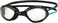 Zoggs Tiger Black Turquoise Clear Regular