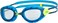 Zoggs Predator Junior Swim Goggles Blue Lime Clear Anti-Fog UV Protection Lenses, Ultra-Fit Comfort Gasket, Adjustable Strap, Ideal for Aged 6&ndash;14 for Training &amp; Racing, 461319-BLLMCLR