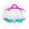Zoggs Predator Junior Swim Goggles Pink Turquoise Tint Blue, Anti-Fog UV Protection Lenses, Ultra-Fit Comfort Gasket, Adjustable Strap, Ideal for Aged 6&ndash;14 for Training &amp; Racing, 461319-PKTQTBL