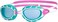 Zoggs Predator Junior Swim Goggles Pink Turquoise Tint Blue, Anti-Fog UV Protection Lenses, Ultra-Fit Comfort Gasket, Adjustable Strap, Ideal for Aged 6&ndash;14 for Training &amp; Racing, 461319-PKTQTBL