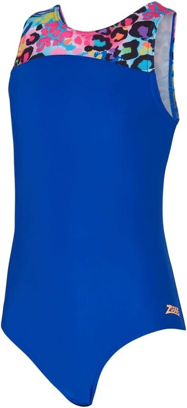 Zoggs, Safari Infinity Back, Girls, One Piece Swimsuit