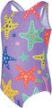 Zoggs Girls Stargaze Scoop Back One Piece Swimsuit