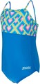 زوغز، زينا بانل كلاسيك باك، بنات، ملابس سباحة قطعة واحدة