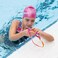 Zoggs Bondi Junior Swim Goggles Violet Pink Tint Pink &ndash; Anti-Fog Tinted Lenses With UV Protection &amp; Adjustable Strap, Comfortable Leak-Resistant Kids Swimming Goggles for Pool &amp; Outdoor Use