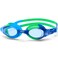 Zoggs Little Bondi Swim Goggles Blue Green Tint Blue &ndash; Anti-Fog UV Protection Lenses With Adjustable Strap, Comfortable Leak-Resistant Toddler &amp; Kids Swimming Goggles for Pool Use