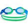 Zoggs Little Bondi Swim Goggles Blue Green Tint Blue &ndash; Anti-Fog UV Protection Lenses With Adjustable Strap, Comfortable Leak-Resistant Toddler &amp; Kids Swimming Goggles for Pool Use