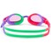 Zoggs Little Bondi Swim Goggles Violet Pink Tint Pink &ndash; Anti-Fog UV Protection Lenses With Adjustable Strap, Comfortable Leak-Resistant Toddler &amp; Kids Swimming Goggles for Pool Use