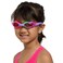 Zoggs Little Bondi Swim Goggles Violet Pink Tint Pink &ndash; Anti-Fog UV Protection Lenses With Adjustable Strap, Comfortable Leak-Resistant Toddler &amp; Kids Swimming Goggles for Pool Use