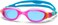 Zoggs Junior Phantom 2.0 Anti-Fog UV Protection Quick-Adjust No-Leak Comfortable Soft Silicone Swimming Goggles, 6-14 Years, Pink/Turquoise - Tinted Blue Lens