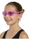 Zoggs Sonic Air 2.0 Junior Swim Goggles Blue Pink Violet Tint Purple &ndash; Air Cushion Anti-Fog UV Protection Lenses With Adjustable Strap, Leak-Resistant Kids Performance Swimming Goggles