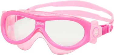 Zoggs Paw Patrol Skye Kids Swimming Mask Pink With Anti Fog UV Protection Comfortable Soft Silicone Skirt Adjustable Strap Perfect for Toddlers Preschoolers And Beginner Swimmers