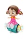 ECVV Musical Dancing Girl Doll Activity Play Center Toy with Flashing Lights and Bump and Go Action for Kids 360 Degree Rotating