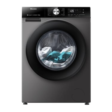 Hisense 12 Kg Front Load Washing Machine, Inverter Motor, Smart WiFi, 1400 RPM, Touch Control, Color Titanium Grey Model &ndash; WF3S1243BT