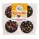 Freshly Baked Happiness Cakes with Vanilla Flavouring, Covered with Chocolate and Milk Chocolate Lentils, 240g