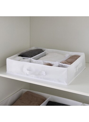 Box Novel 7-Compartment Storage Box 44 x 34 x 11 cm