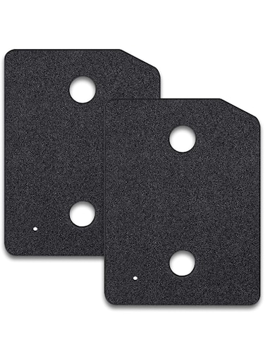 TERRIFI Dryer Filters, 2 Pack Foam Filter Replacement for Miele 9164761 T1 Heat Pump Tumble Dryers - Double Layer Filter, Toe-Kick Lint Foam Filter Replacement, Washable and Reusable