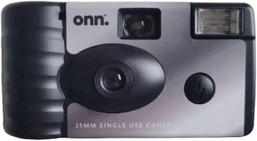Onn Focus Disposable Single Use Camera With Flash 33mm 5MP - Black (International Version)