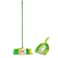 3M Scrotch-Brite Indoor Broom With Dustpan And Brush Set Green