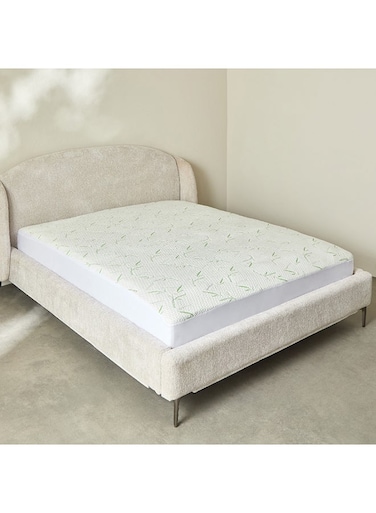 Box Bamboo Waterproof Queen Mattress Protector 200 x 33 x 150 cm