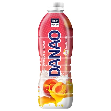 داناو مشروب بالخوخ والمشمش 900 ملل