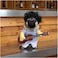 Azonee Dog Costumes, Pet Guitar Costume Halloween Holiday Cosplay Party Funny Outfit Clothes Pet Party Suit for Small Dogs, Size L