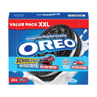 Oreo Original Cookies Sandwich Biscuits Value Pack, 36.8g Pack of 24