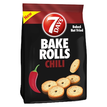 7 Days Chilli Bake Rolls, 60g