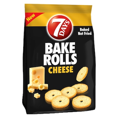 7 دايز لفائف الجبن المخبوزة لمدة، 60 غرام