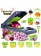 Multifunctional Vegetable Chopper Onion Chopper Handle Food Grate Food Chopper Kitchen vegetable Slicer Dicer A Kitchen Essential for Families, Effortlessly Slice, Blend to Enhance Cooking Experience
