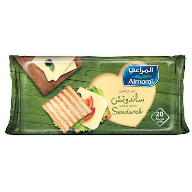 Almarai Full Fat Sandwich Cheese Slices, 400g