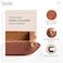 LEART Leather Valet Tray - Small &amp; Compact Catchall Tray   Desk, Bedside, Home Entrance Entryway Organizer   Leather Tray for Keys, Coins, Stationary, Jewellery (Caramel   Crocodile Texture)
