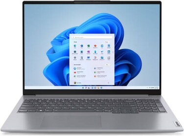 Lenovo ThinkBook 16 G6 IRL Laptop, 16" WUXGA IPS Display, Intel Core i7-13700H, 32GB RAM, 4TB SSD, Intel Iris Xe Graphics, Non-Backlit ENG K/B, Win11, Arctic Grey   21KH005SAK