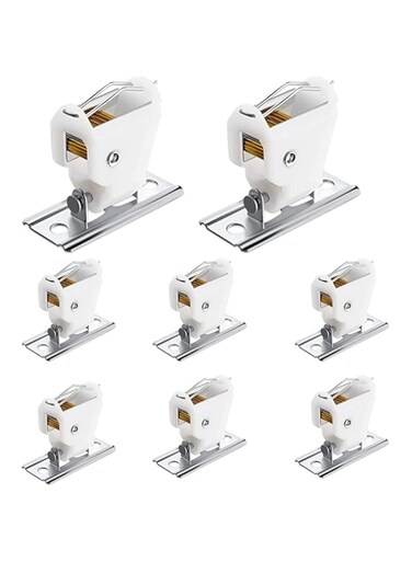 NALACAL 8PCS Roman and Austrian Shades Cord Lock, Window Blind Cord Lock Blind Cord Lock Adjustable Cord Lock for Roman Shades Window Treatment Cord Lock for Roman and Austrian Shades Home Indoor Use