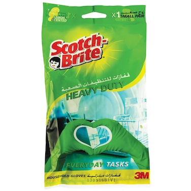 Scotch Brite Extra Heavy Duty Hand Gloves Small