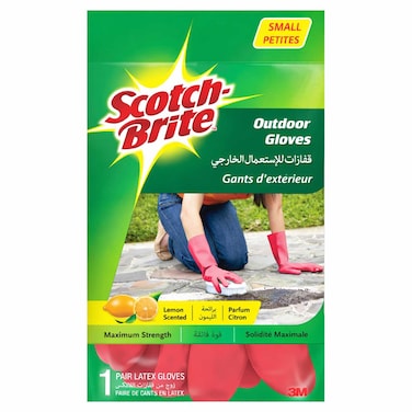 Scotch Brite Extra Heavy Duty Hand Gloves Small
