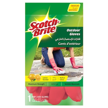Scotch Brite Extra Heavy Duty Hand Gloves Medium